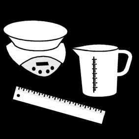 measuring and weighing
